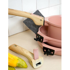 Miniature L'INCROYABLE POÊLE GUIMAUVE ANTI-ADHÉRENTE 24 CM - POIGNEE AMOVIBLE- COOKUT N° 1