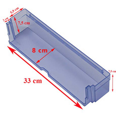 Miniature Balconnet pour porte réfrigérateur - DOMETIC N° 1