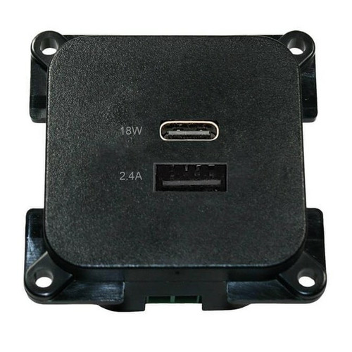 C-Line prise de charge USB C-Line avec USB-A et USB-C noir - HABA