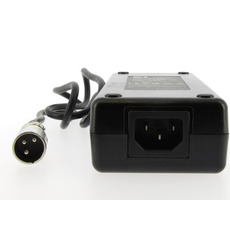 Miniature Chargeur connecteur XLR pour VÉLO PLIANT À ASSISTANCE ÉLECTRIQUE 36V NOIR N° 2