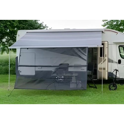 Pare-soleil pour store ATINA - ZIP AVANT - 4.80 m - NOIR- TRAVELLIFE