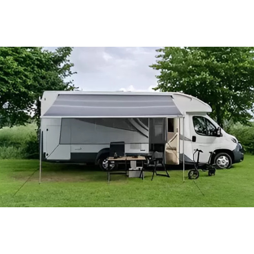 Pare-soleil latéral ATINA - 0,8 x 4,3 m - GRIS CLAIR - TRAVELLIFE