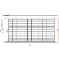 Miniature Panneau solaire PERC-HD slim 140 - ENERGIE MOBILE N° 2