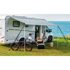 Miniature STORE F45S 3.75M METRES BOITIER POLAR WHITE TOILE DELUXE GREY - FIAMMA N° 3