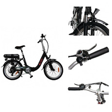 Miniature Vélo à assistance électrique Confort 20'' Noir 10,4AH N° 1