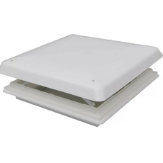 Miniature Lanterneau à poignée avec capot beige 400 x 400 mm - CHANTAL N° 0