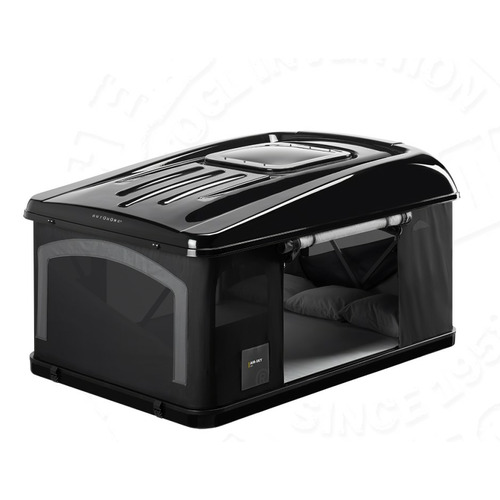 Tente de toit Air-Sky 360° - LARGE X-LONG - 230 X 165 - COQUE NOIRE - AUTOHOME