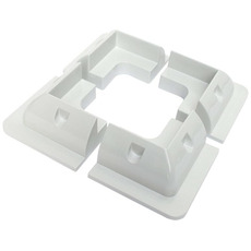 Kit cornières d’angle panneau solaire - BLANC - MASIS