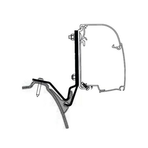 KIT Adaptateur STORE TO 4200 pour VW Westfalia Kepler One / Five / Six - THULE