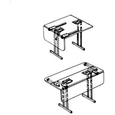Miniature Tirette de dinette/banquette/table - 40 CM N° 1