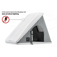 Miniature Tente de toit - Colombus SMALL – GRIS - Autohome N° 9