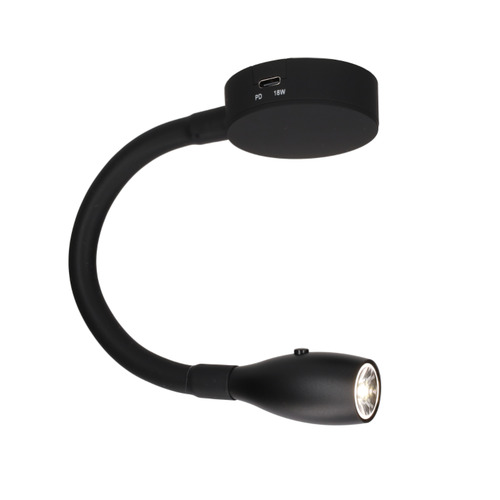 Spot Flex avec USB-C noir - Furnari 2.0 - HABA