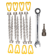 Miniature Piquets de tente - 15cm à visser - Alu-Camp  (lot de 8) - HABA - N° 4