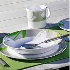 Miniature Set de vaisselle -  TULIP - BRUNNER - N° 2