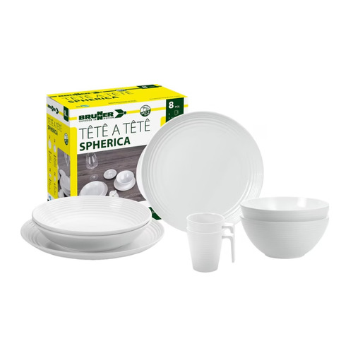 Ensemble de vaisselle -  Tête à tête -  Spherica - BRUNNER -