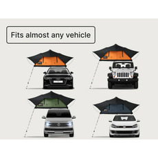 Miniature Tente de toit - LITE 2.0 - ORANGE - TentBox N° 9