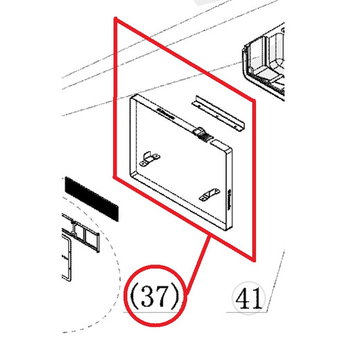 ENSEMBLE DE MONTAGE FWX4350EHPC FreshWell - DOMETIC