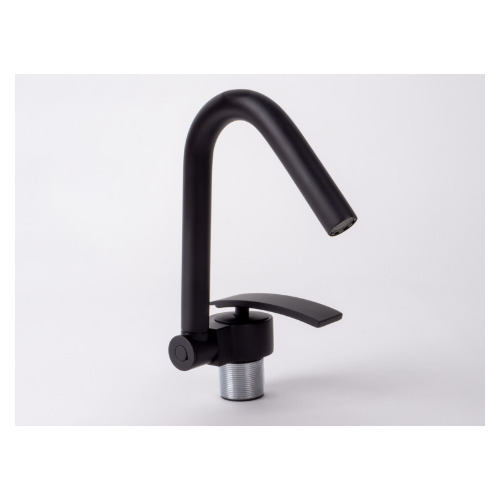 ROBINET MITIGEUR RABATTABLE NOIR POUR TUYAU PER 12mm - ARGO -