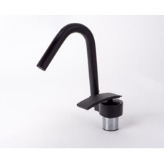 Miniature ROBINET MITIGEUR RABATTABLE NOIR POUR TUYAU PER 12mm - ARGO - N° 4