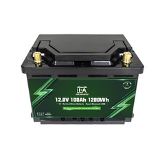 Miniature Batterie au lithium IA (sous siège) SERIES LiFePO4 12 V 100 Ah Smart BMS avec Bluetooth - IDEALAKKU N° 1