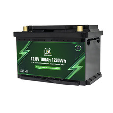 Miniature Batterie au lithium IA (sous siège) SERIES LiFePO4 12 V 100 Ah Smart BMS avec Bluetooth - IDEALAKKU N° 2