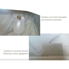 Miniature Thermicamp ROOF pour PANAMA -Peak P50+ - FORD Custom V710 (long 5,45m)depuis 06/2024 - CLAIRVAL N° 5