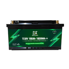 Miniature Batterie au lithium IA (sous siège) SERIES LiFePO4 12 V 150 Ah Smart BMS avec Bluetooth CHAUFFANTE- IDEALAKKU N° 0