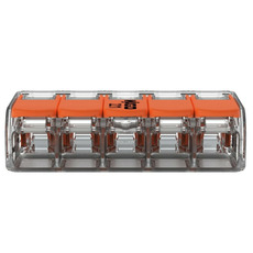 Miniature Borne de raccordement 5 câbles avec levier - A L'UNITE - 221-415 - WAGO N° 1