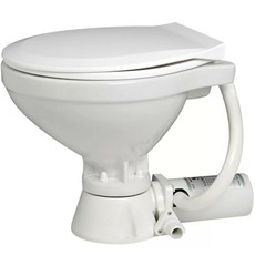 Miniature WC électrique compact 12V à broyeur – cuvette porcelaine, lunette  plastique Soft Close blanche – OSCULATI  – OSCULATI N° 0