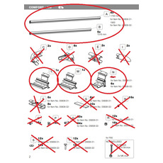 Miniature ATTENTION Produit imparfait | GALERIE DE TOIT ROOF RAIL POUR DUCATO - FIAMMA  N° 3