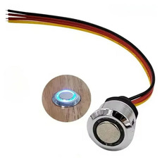 Miniature Interrupteur LED tactile encastrable à variateur intégré  N° 0