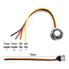 Miniature Interrupteur LED tactile encastrable à variateur intégré  N° 3