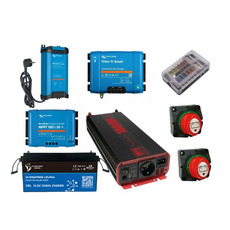 Miniature PACK COMPLET - ELECTRICITE POUR VAN AMENAGE - 200 AH N° 0