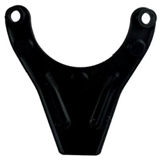 Déflecteur plastique pour évacuation de condensats chauffage gasoil -  NOIR 