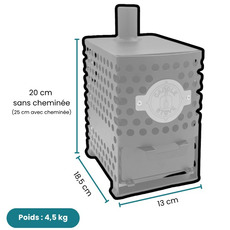 Miniature Poêle à bougie pour Van : chauffage compact et écologique N° 5