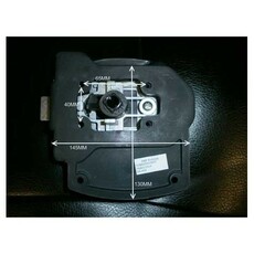 Miniature Serrure de porte camping car FAP M1 ovale blanche complète avec clefs et barillet - FAP N° 1