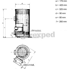 Miniature Poêle Diesel - Wallas N° 1