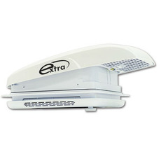 Miniature Lanterneau 40x40 motorisé avec ventilation intégrée, store et moustiquaire  - BLANC - EXTRAFAN N° 0