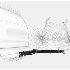 Miniature Bras pivotant porte-vélos- OUVERTURE A DROITE (Coté passager) -  SKEP N° 9