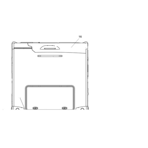 Bandeau feu stop en plastique longueur 2m130 - Chausson Welcome 640 de 2018 - - TRIGANO