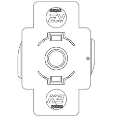 Miniature Écrou-Prisonnier MK2 Inox avec Clip – Compatible Systèmes de Montage - K2 N° 3