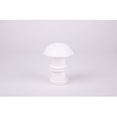 Miniature Cheminée de toit blanche ø 60 mm - CARBEST - N° 0