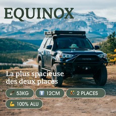Miniature Tente de toit -  EQUINOX - 2 places - GO OVERLAND N° 1