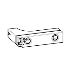 Miniature Réservoir eau propre passage de roue 100 litres - côtés droite et/ou gauche - FUSION N° 1