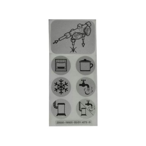 ETIQUETTES POUR VANNE VK - TRUMA