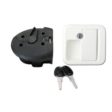 ATTENTION Produit imparfait | SERRURE COMPLETE BLANCHE 1090 - FAP