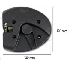 Miniature ATTENTION Produit imparfait | SERRURE COMPLETE BLANCHE 1090 - FAP N° 1