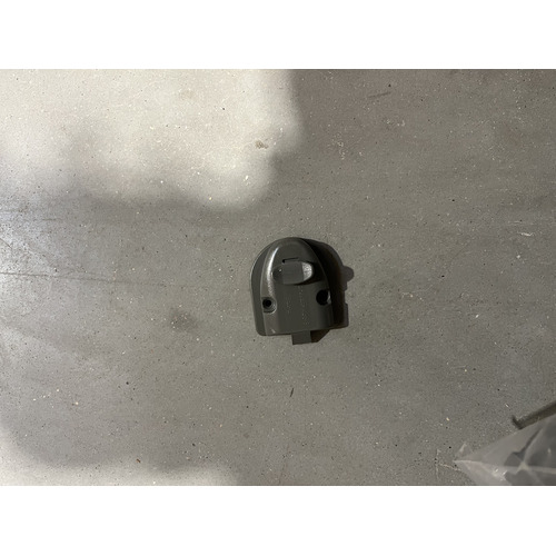 ATTENTION Produit imparfait | POIGNEE DE PORTE GRISE POUR TOILETTES