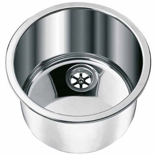 Evier rond inox LA1417 - 30CM x 33CM x  H18CM - CAN