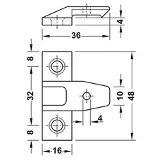 Miniature ATTENTION Produit imparfait | Système de fixation par clips Keku N° 3